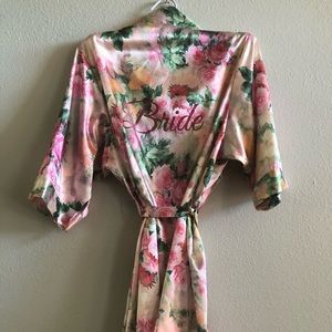 Bride robe